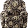 ALABOW Lazy Boy Recliner Chair Covers Slipcovers with Pockets 1Seat Recliner Cover 4-Pieces Slipcover Lazy Boy Chair Cover for Recliner with Elastic Bottom (Color : #11) view 1