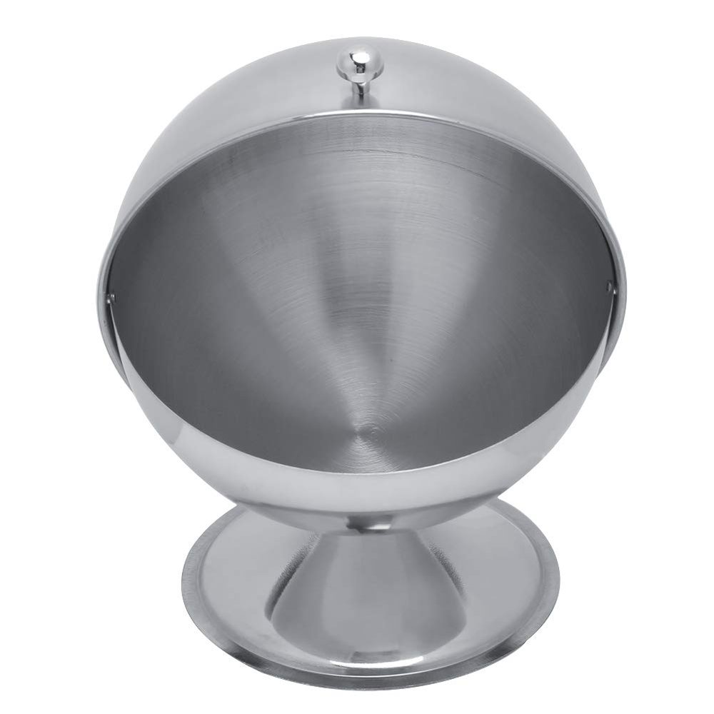 Spice Box Stainless Steel Spice Condiment Seasoning Jar Box with Swivel Cover for Salt Sugar Kitchen Container Tools