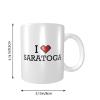 Abipuir Funy Mug I Love Saratoga Mug Large Coffee Mugs Funny Coffee view 2