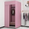 GORHLady Privacy Protection Partition Fitting Room,Mobile Track Privacy Protection Fitting Room Wall Mounted 90% Shading Rate Mall Simple Fitting Room L85xW100xH200CM B view 1