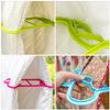 iplusmile 3pairs Plastic Heavy Duty Clothes Drying Clips for Laundry Windproof Quilt Blanket Holders for Home Office and Garden Use view 2