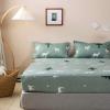 FCLDESHOP Soft Fitted Sheets Queen Size,Comfort Polyester Mattress Protector PillowcaseChildren Bedroom Anime Print Deep Pocket Fitted Sheet Bed Cover,Blue,200cm220cm (3pcs) view 2