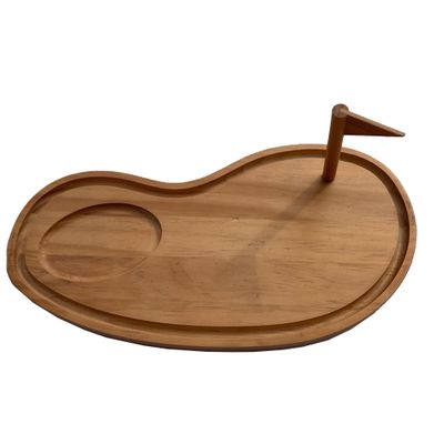 Creative Gifts International Golf Cutting Boards, Wood, Hand Wash Only (Golf Course)
