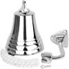 ACL Bar Accessories for Home Pub Hand Bell  Wall Mounted Bar Bell Nautical Decorations  Unique Silver Bell with Crisp Loud Sounds Ideal for Christmas, Reception, Pubs (8 Inch) view 2