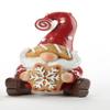 Christmas Elf Santa GNOME Gingerbread Cookie Figurine Figure 7" for Kitchen, Farmhouse, Holiday, Home Decor view 1