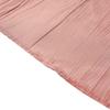 Tableclothsfactory Pack of 5 - Dusty Rose Accordion Crinkle Taffeta Napkins - Impeccable Metallic Glint - Perfect for Wedding Ceremonies, Birthday, Party, Event, Banquet, Restaurant Tableware - 20" x view 3