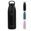 32 oz Insulated Water Bottle Stainless Steel, Vacuum Flask BPA-Free Leakproof Double Wall Metal Bottle, Keeps Cold 24H Hot 12H, Durable Sports Thermos for Men & Women, Gym, Office & Travel, Black view 1