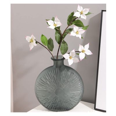 Flower Vase Creative Nordic Light Luxury Glass Vase Decoration, Living Room Flower Arrangement, Table Top, Aquatic Flower Vase Vase for Decor (Size : CH)
