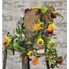 Spring Summer Bright Prairie Wildflower Floral Garland Swag Vine 4 ft. for Kitchen, Farmhouse, Holiday, Home Decor view 1