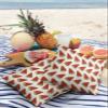 Waterproof Pillow Covers for Couch Throw Pillow Cases Set of 2, Farm Watermelon Decorative Cushion Pillow Covers 18x18In,Indoor Outdoor Decoration Summer Farmhouse Fruit Tile view 3