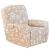 ALABOW Recliner Chair Covers 4-Pieces Recliner Covers for Recliner Chair Stretch 1 Seat Reclining Chair Cover Washable Lazy boy Recliner Covers Furniture Protector for Living Room (Color : #7) view 1