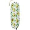 Avocado Cartoon Style Plastic Bag Holder Cute Wall Mount Plastic Bag Organizer Reusable Large Grocery Bag Storage Dispenser for Home Kitchen Travelling 22"x9" view 1