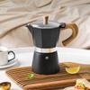 Espresso Maker, 150ML/300ML Portable Aluminum Espresso Maker Household Moka Cold Extract Pot for Making Cappuccino Latte (white) view 3