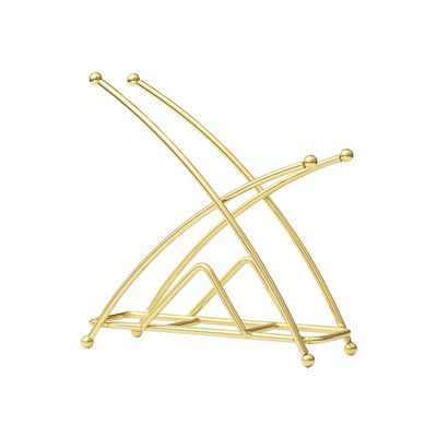 LUCBEI Tissue Box Holder Gold Iron Art Paper Towel Holder Restaurant Paper Towel Holder Hotel Cafe Paper Towel Storage Rack Decorative Napkin Holder (Color : A)
