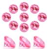 100 PCS Acrylic Diamond Gems, Pink Acrylic Diamonds 1 Inch Acrylic Gemstones Vase Filler Fake Gems Plastic Gems for Home Table Scatters Party, Event, Wedding, Arts & Crafts, Birthday Decorations view 1