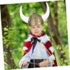 Homoyoyo Viking Horn Hat Pirate Accessories for ' Costume Hats Pirate Costume Hat with Horns Viking Warrior Hat Warrior Helmet Viking Helmet Viking Hat Rome Costume view 4