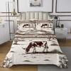 Erosebridal Cow Quilt Set for Kids Children Western Bedspread Set Twin Milk Cow Cowboy Farmhouse Country Hand Drawn Illustration Coverlet Set Rustic Mountain Desert Cactus Room Decor Bed Set view 2
