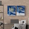 YOBESHO Modern Ayatul Kursi Basmala 2-Piece Tempered Glass Islamic Wall Art, 2P 35.5x23.6 inches (90x60cm), Brown, Wall Decor, Muslim Home Decor, Quran Art, Arabic Calligraphy, Ramadan Eid Gifts view 4