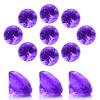 100 PCS Acrylic Diamond Gems, Purple Acrylic Diamonds 1 Inch Acrylic Gemstones Vase Filler Fake Gems Plastic Gems for Home Table Scatters Party, Event, Wedding, Arts & Crafts, Birthday Decorations view 1