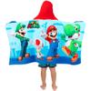 Franco Super Mario Bath and Beach Towel Bundle for Kids | Includes Super Soft Terry Hooded Towel Wrap (24" x 50") and Cotton Beach Towel (28" x 58") view 4