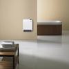 Stiebel Eltron 236305 CK Trend Wall-Mounted Electric Fan Heater, 2000W, 240V & 236304 CK Trend Wall-Mounted Electric Fan Heater, 1500W, 120V White view 3