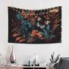 Baxozud Butterflies like bright flowers Home decoration,Tapestry Psychedelic Tapestry Wall hanging Bedding Tapestry view 3