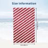 LMNSWDA Cute Christmas Candy Cane Glitter Beach Towels Oversized Soft High Absorbent Quick Dry Bath Towels Pool Towels Travel Beach Towels for Kids Adults view 4