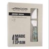 Arcos Table Knives - Steak Knives Set 6 pieces - Blade Nitrum Stainless Steel 4" / 110 mm - Serrated Edge - Compressed Wood Handle - Blue Color view 1