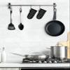 3 Packs Black Boho Hot Handle Holder, Cast Iron Skillets Pan Handle Covers Sleeves Potholder Kitchen Decor Essential Cookware for Home Camping Cooking Tools, Native American Tribal Geometric Stripes view 2