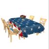 4th of July Tablecloth USA Flag Table Cloth for Rectangle Tables 54x108 inch Patriotic Stars Buffalo Patriotic Table Covers Waterproof Table Cloth for Holiday Party, Memorial, Independence Day view 1