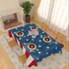 4th of July Tablecloth USA Flag Table Cloth for Rectangle Tables 54x108 inch Patriotic Stars Buffalo Patriotic Table Covers Waterproof Table Cloth for Holiday Party, Memorial, Independence Day view 3