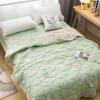 QQXX Summer Cool Thin Quilt,Breathable Lightweight Washable Cotton Cooling Blanket,Fashion Print Quilted Air Conditioner Quilt Bedspread for Single Double All Season Bedding(71x79inch, E), (1684072) view 2