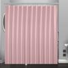 Eazzier Bath Baby Pink Plastic Shower Curtain Or Liner, 72x72 Inch Lightweight Light Pink Plastic Bathroom Shower Showroom Inner Curtain with Rustproof Metal Grommet Holes and Weighted Magnets view 1