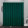 Eazzier Bath Dark Green Plastic Shower Curtain Or Liner, 72x72 Inch Lightweight Plastic Bathroom Shower Showroom Inner Curtain with Rustproof Metal Grommet Holes and Weighted Magnets view 1