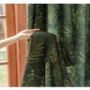 Linen Farmhouse Curtains for Living Room 84 Inch Length Floral Window Curtains Semi Blackout Drapes for Bedroom Country Room Darkening Curtains,1 Panel Green (Pinch Pleated Curtains, 63"W x 84"L) view 4