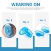 Mobestech 10pairs Hair Dye Earmuffs Silicone Ear Protectors for Hair Coloring Washing and Salon Use Ear for Noise Reduction view 3