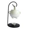 Essential Oil Burner Wax Melt Burner,Hanging Cauldron Oil Burner,Aromatherapy Aroma Burner Ceramic Oil Diffuser Candle Tealight Oil Warmer Yoga Spa Home Bedroom Decor Housewarming Gift (White) view 1