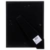 Malden International Designs 8 x 10 Two Tone Black and Walnut Picture Frame view 3