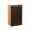 Quicklock RTA (Ready-to-Assemble) 30" Tall Wall Kitchen Cabinets - Shaker Style | 100% Hardwood | Made in America | Soft Close Hardware (Espresso Stain, 12" D x 12" W x 30" H) view 1