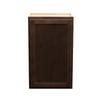 Quicklock RTA (Ready-to-Assemble) 30" Tall Wall Kitchen Cabinets - Shaker Style | 100% Hardwood | Made in America | Soft Close Hardware (Espresso Stain, 12" D x 12" W x 30" H) view 3