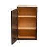 Quicklock RTA (Ready-to-Assemble) 30" Tall Wall Kitchen Cabinets - Shaker Style | 100% Hardwood | Made in America | Soft Close Hardware (Espresso Stain, 12" D x 12" W x 30" H) view 4
