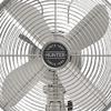 Hunter Classic D12 Portable Desk Fan 12 inch, 3 Speed, Brushed Nickel, 97315 view 2