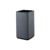 DYPASA Garbage Recycling Bin Stainless Steel Trash Can Household Double-Deck Bin Without Lid Bedroom Toilet Office Waste Paper Basket Kitchen Trash Can (Color : Gris, Size : 15l) view 1