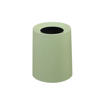 DYPASA Garbage Recycling Bin 10L/12L Large-Capacity Trash Can Household Bedroom, Toilet, Double-Bucket Paper Basket Trash can Kitchen Trash Can (Color : White, Size : 10l)