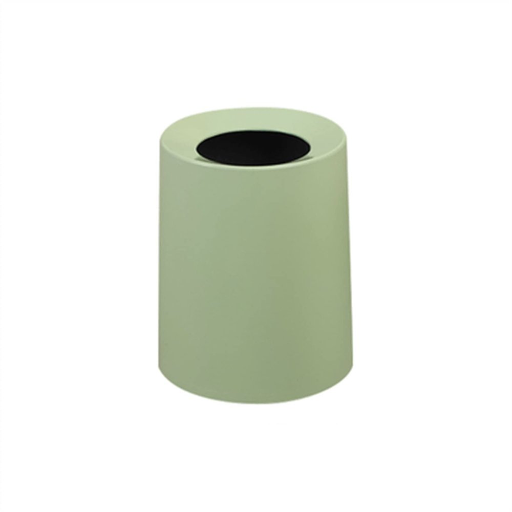 DYPASA Garbage Recycling Bin 10L/12L Large-Capacity Trash Can Household Bedroom, Toilet, Double-Bucket Paper Basket Trash can Kitchen Trash Can (Color : White, Size : 10l)