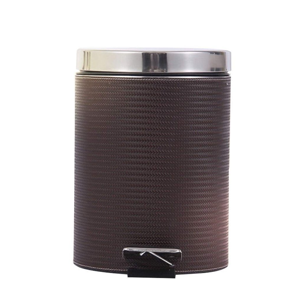 DYPASA Garbage Can Creative 8L Trash Can Kitchen with Lid Trash Can Household Pedal Wastebasket Wastepaper Basket