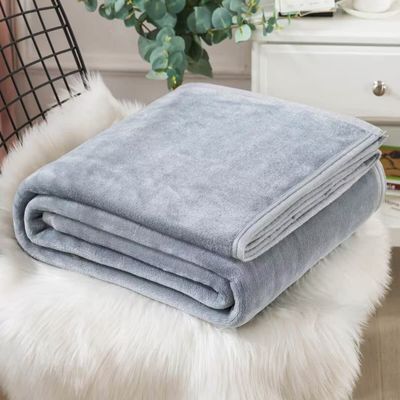 Blanket for Bed SummerLightweight Blanket King Size/Small,Mink Throw Blanket Full Size Bed Fleece Blanket King for Living Room Recliner Chair nap Blankets (Color : Gray, Size : 100x150cm)