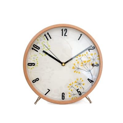 Desk Clock Simple Ornament Table Clock Table Clock Clock Living Room Bedroom Decoration Large Mute Desktop Clock Suitable Home Bedroom Decor (Color : 05, Size : 10inch)