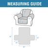 H.VERSAILTEX Chair Sofa Slipcover Sofa Cover 100% Waterproof Couch Cover Furniture Protector Cover with Elastic Straps for Pets Kids Children Dog Cat(Chair, Coconut Milk) view 2