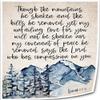 Isaiah 54 10 Bible Verse Poster Scripture Wall Art Prayer Wall Decorative Paintings for Living Room Vertical Pictures Artwork for Kitchen Print Canvas (20x30inch(50x75cm),Unframed) view 1